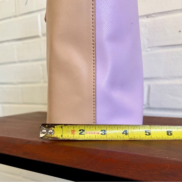 Ted Baker Beige and Lavender Shopper Tote Set - Picture 9 of 16